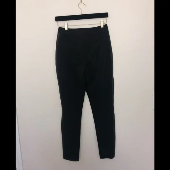 Yigal Azrouel Leather Moto Leggings Pants - Picture 5 of 9